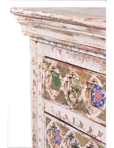 Mesita de noche en madera de mango...