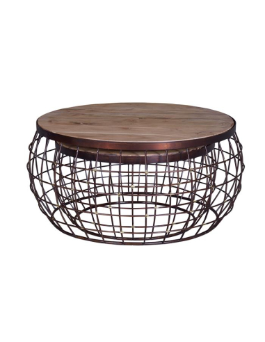 Set de 2 mesas de centro estilo...