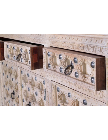 Aparador madera mango natural 151 cm