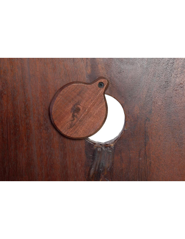 Mueble TV madera mango macizo natural