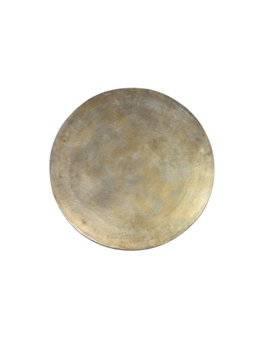 Set dos mesas auxiliares bronce