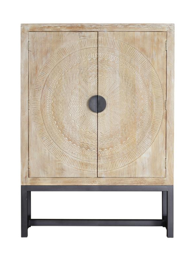 Vitrina madera de mango blanco...