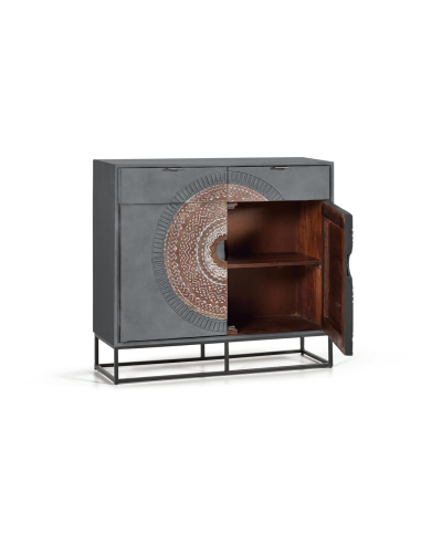 Mueble auxiliar frente mándala