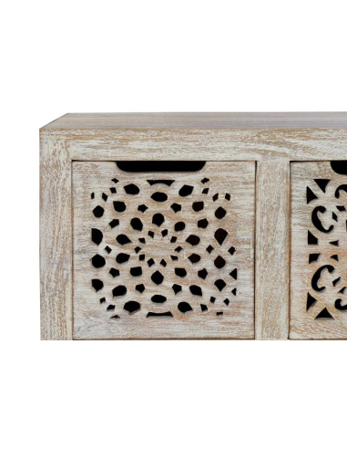 Cómoda con 9 cajones en madera de...