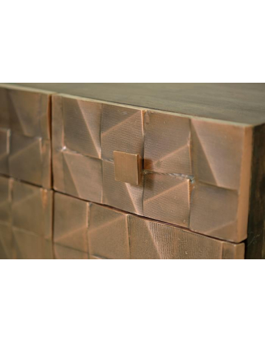 Aparador Cobre 4 puertas y 4 cajones...