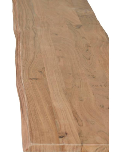 Banco Acacia en madera de acacia y...