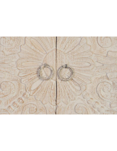 Cómoda 2 puertas en madera de mango...