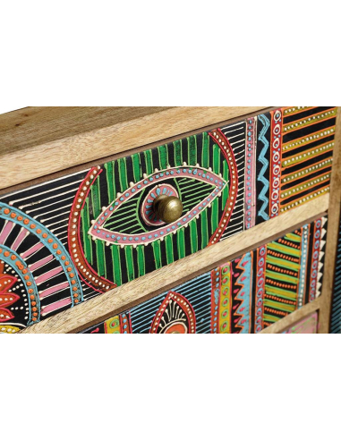 Cómoda con 5 cajones en madera de...