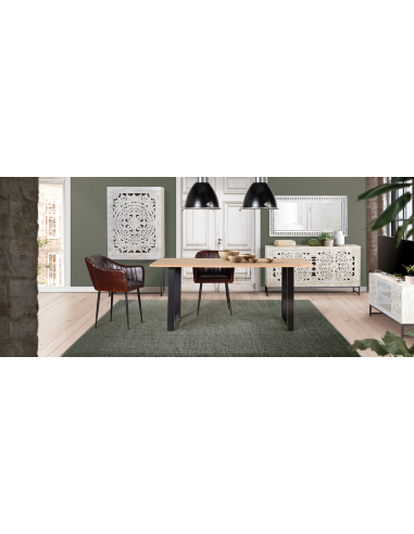 Aparador con 2 puertas y 3 cajones en...