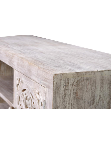 Mueble tv con 2 puertas en madera de...