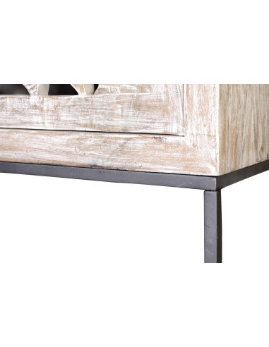 Vitrina con 2 puertas en madera de...