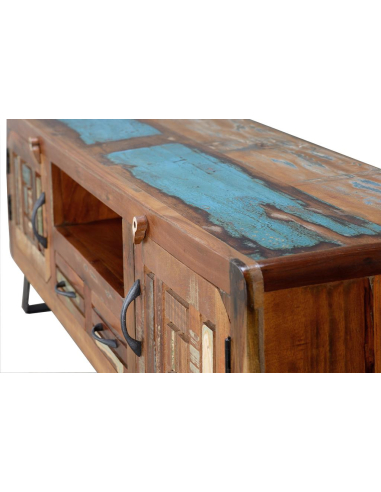 Mueble tv con 2 puertas y 2 cajones...