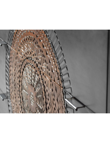 Cómoda 3 cajones en madera de mango y...