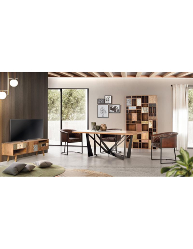 Mueble tv 3 cajones y 2 puertas en...