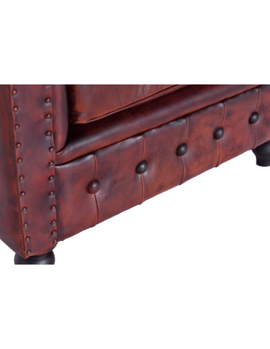 Sillón Chester una plaza en piel