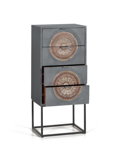 Sinfonier 4 cajones en madera de...