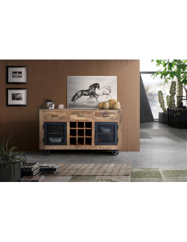 Aparador dos puertas y cajón en mango...