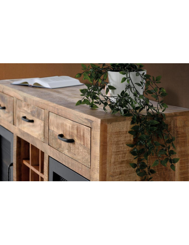 Aparador dos puertas y cajón en mango...