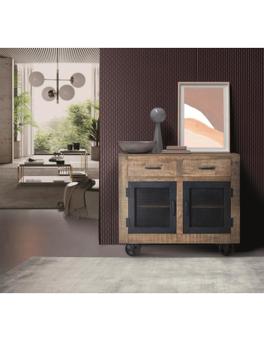 Aparador pequeño dos puertas y...