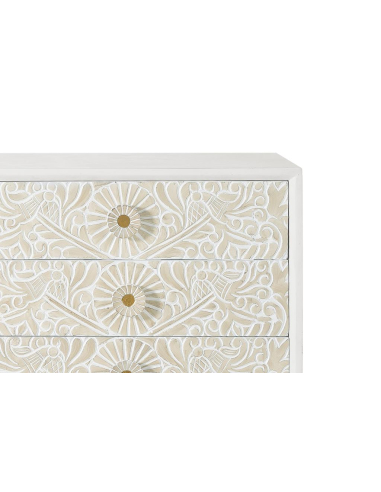 Aparador seis cajones en mango