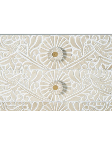 Aparador seis cajones en mango