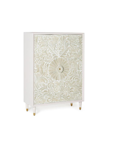 Aparador alto dos puertas en mango