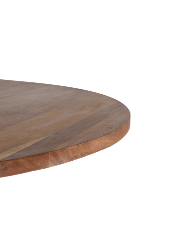 Mesa de comedor circular madera patas...