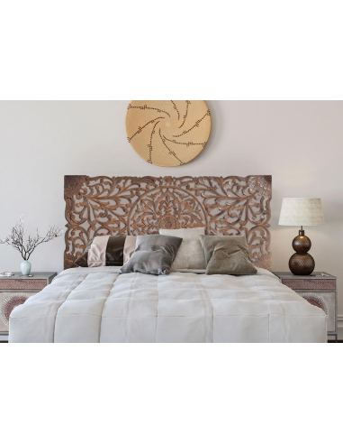 Panel decorativo madera de mango natural