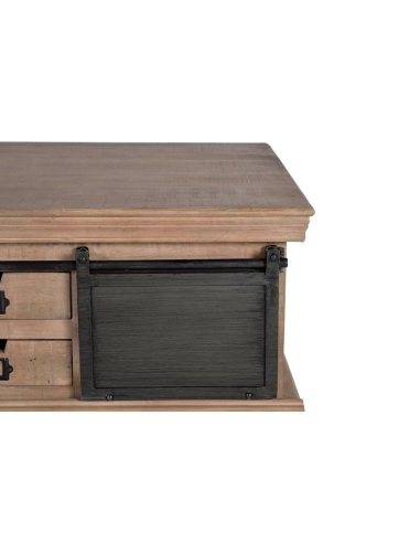 Mesa de centro puerta corredera