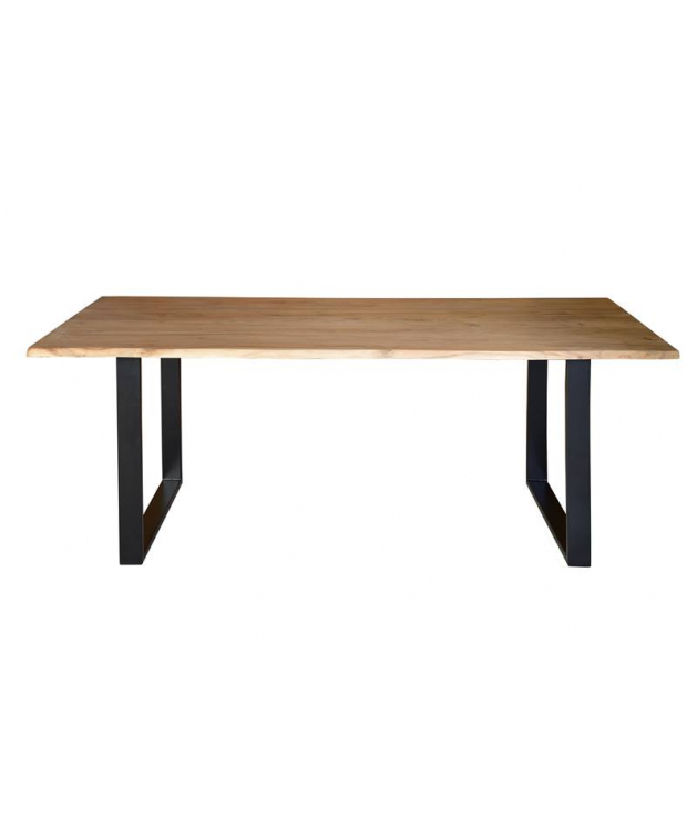 Mesa de comedor madera acacia natural