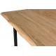 Mesa de comedor madera acacia natural