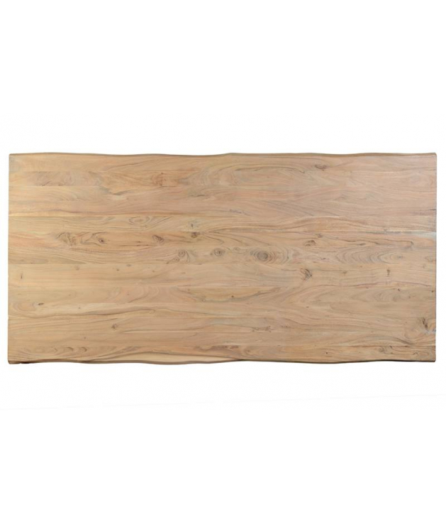 Mesa de comedor madera acacia natural