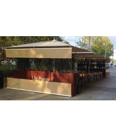 Cortinas parasol 3m ó 4m 2