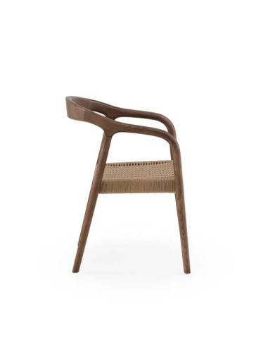 Silla de comedor Rodocrosita nogal Silla de comedor Rodocrosita nogal