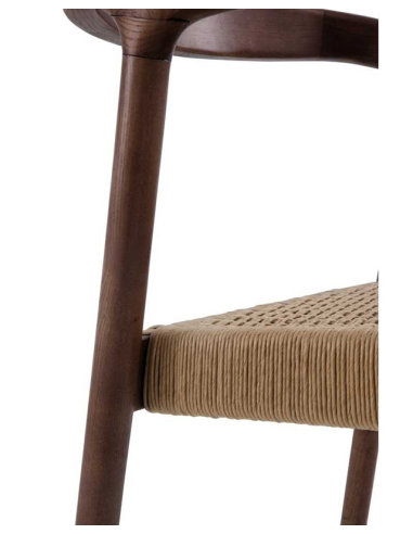 Silla de comedor Rodocrosita nogal Silla de comedor Rodocrosita nogal