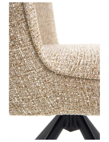 Silla de comedor Cuarzo marrón Silla de comedor Cuarzo marrón