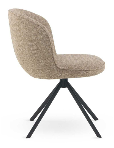 Silla de comedor Cuarzo marrón Silla de comedor Cuarzo marrón