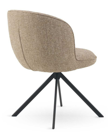 Silla de comedor Cuarzo marrón Silla de comedor Cuarzo marrón