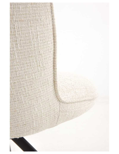 Silla de comedor Cuarzo blanco Silla de comedor Cuarzo blanco