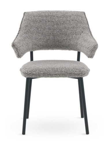 Silla de comedor Azabache gris claro Silla de comedor Azabache gris claro