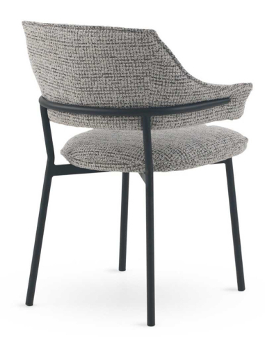 Silla de comedor Azabache gris claro Silla de comedor Azabache gris claro