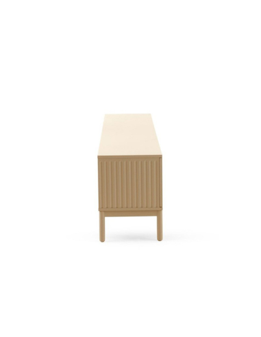 Mueble TV Ópalo ranuras beige Mueble TV Ópalo ranuras beige