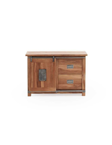 Cómoda Obsidiana 1 puerta 2 cajones Cómoda Obsidiana 1 puerta 2 cajones
