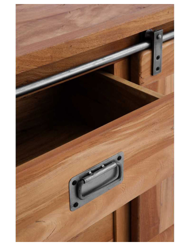 Mueble TV Obsidiana 1 puerta 2 cajones Mueble TV Obsidiana 1 puerta 2 cajones