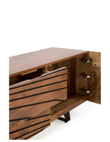 Mueble TV Nácar 2 puertas 2 cajones Mueble TV Nácar 2 puertas 2 cajones