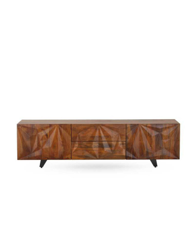 Mueble de TV Jade 2 puertas 2 cajones Mueble de TV Jade 2 puertas 2 cajones