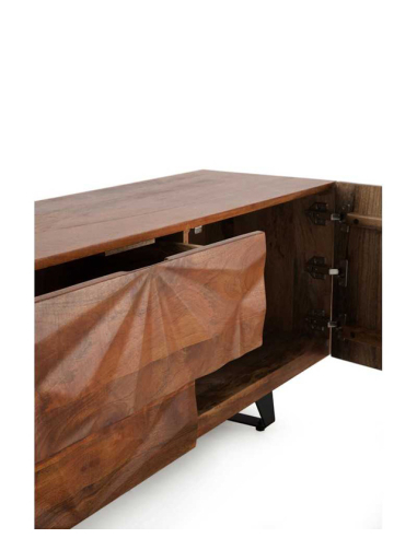 Mueble de TV Jade 2 puertas 2 cajones Mueble de TV Jade 2 puertas 2 cajones