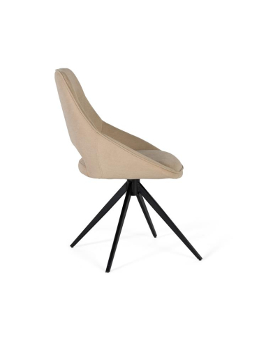 Set 2 sillas giratorias tela Set 2 sillas giratorias tela