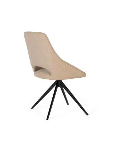 Set 2 sillas giratorias tela Set 2 sillas giratorias tela