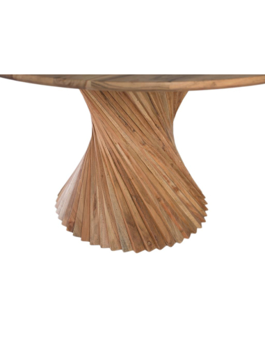 Mesa de comedor retorcida Mesa de comedor retorcida